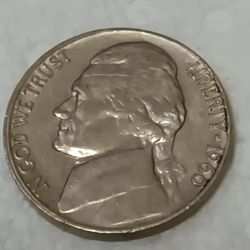 This One Is A Very Great Piece Perfect For Your Collection Only For Collectors Collectable It's A (1960)Jefferson Nickel 