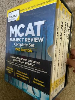 MCAT Study Books - Princeton