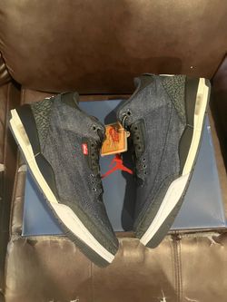 Nike Air Jordan 3 Retro Levi Indigo Size 11.5