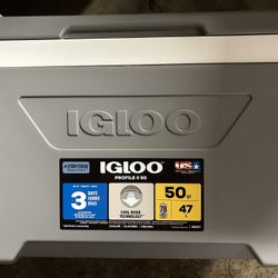 New Igloo Profile II cooler