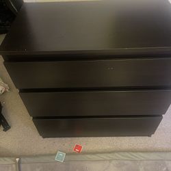 Ikea Black Dresser