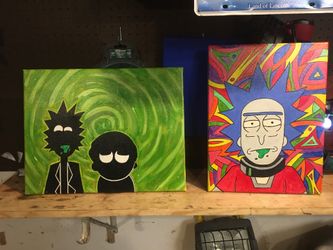 Hand painted art