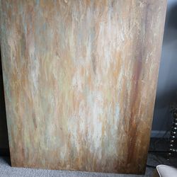 Abstract original very large  Statement piece 47.5 x 70 inch piece —