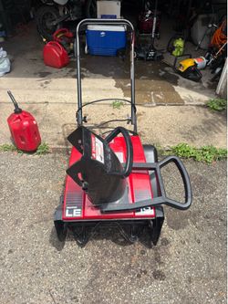 Snapper 19 inch snowblower electric start