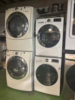 Washer And Electric Dryer Extra Large Capacity Everything Works Great With A 3 Months Warranty