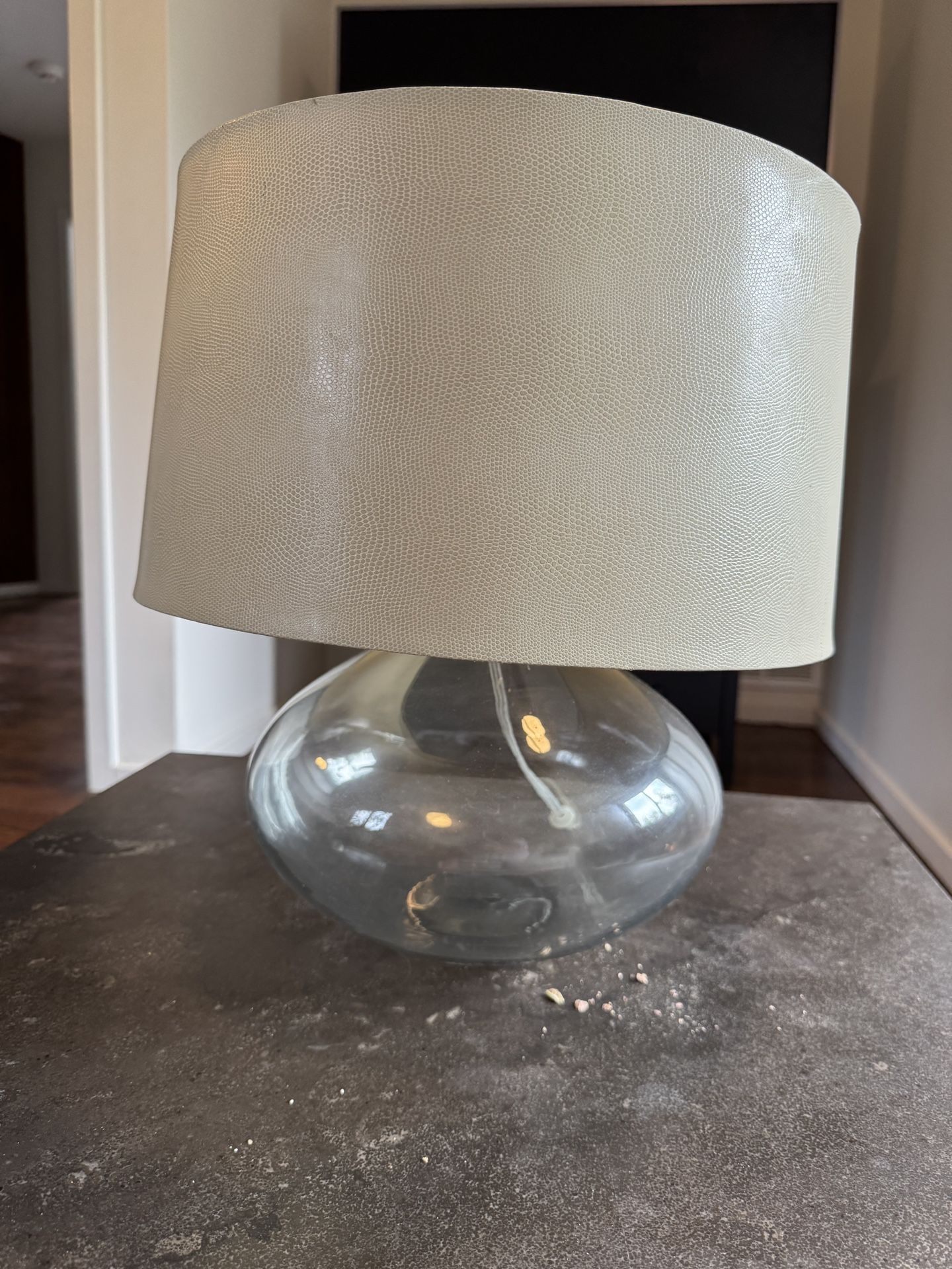 Modern Glass Table Lamp