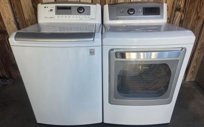 XL Washer & Gas Dryer