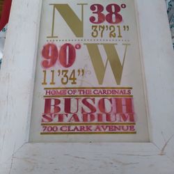 Busch Stadium Landmark Sign