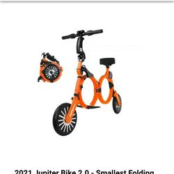 Jupiter 2.0 World Smallest Folding Bike