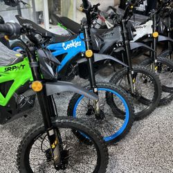 2025 SRPNT by THRONE * ELECTRIC DIRTBIKES * 72 VOLT * 60 MPH 