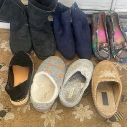 Nice 2 Pairs Boots 2 Pairs Shoes 3?pairs Sleepers  $ 20/ Pair Size 38 $ 20 / Pair Size 38 : 7  &8 