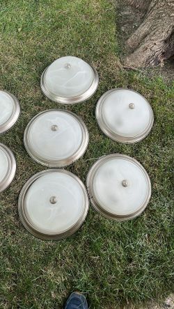 Ceiling Lights 15 In and 13 In Asking $6 each 