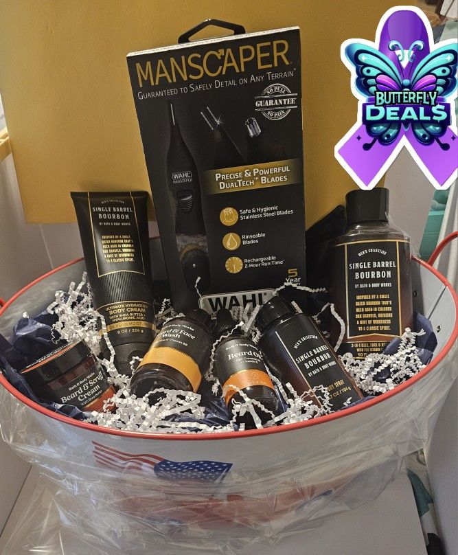 Men Bath&Body Basket