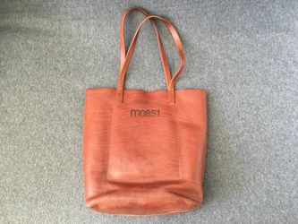 Brown Leather Tote Bag
