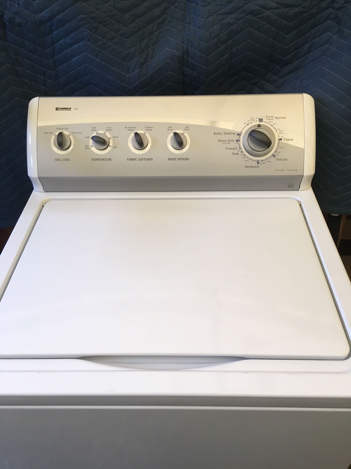 Kenmore Series 800 Top Load Washer