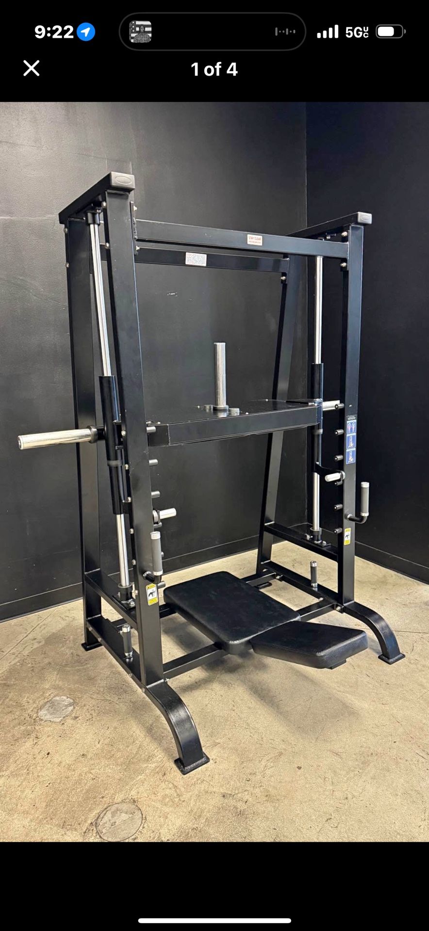 Commercial Vertical Leg Press (Free local Delivery)