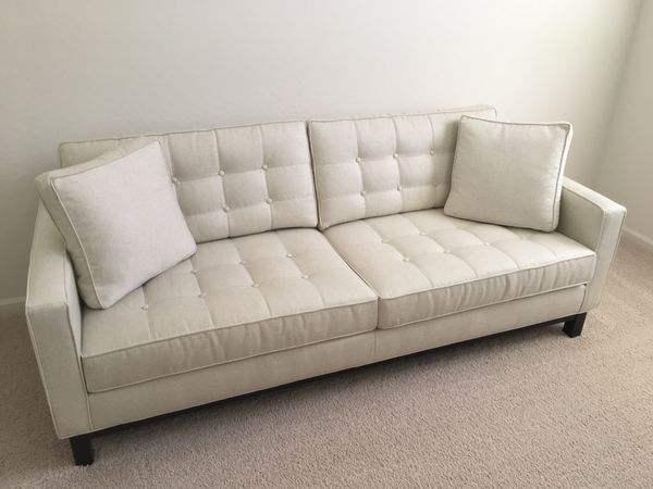 Custom Ethan Allen Melrose Sofa Eva Snow Color For In Scottsdale Az Offerup
