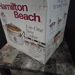Hamilton Beach 3-in-1 Slow Cooker