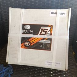New Braille Battery 