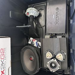 Car Audio (Db Drive Subwoofer And Amps)