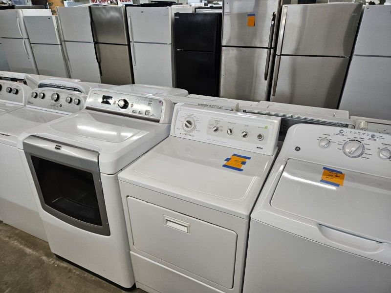 Blow Out Sale Warehouse Full Of Nice Like Brand New Washer Dryer Fridge Stove Oven Stove Stackable Free Warranty Only 65for Financing 90day TO Pay