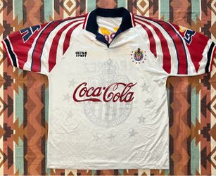 VTG 1998 Club Deportivo Chivas de Guadalajara Ramón Ramírez #7 Jersey Men’s XL