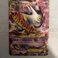 M Gengar Ex XY166 NM