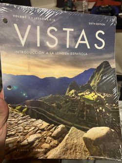 Vistas Volume 1 Lessons 1-6 6th Edition Blanco Y Donley