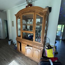 Big Shelf And Cabinet For Cups