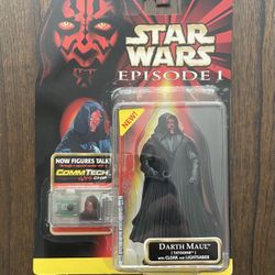 Star Wars 1999 Phantom Menace Darth Maul Figure