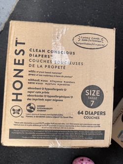 Honest Diapers size 7