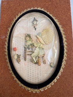 Vintage art Holly hobby like style