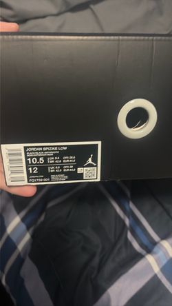 Jordan Spizike Low Black Anthracite Size 10.5