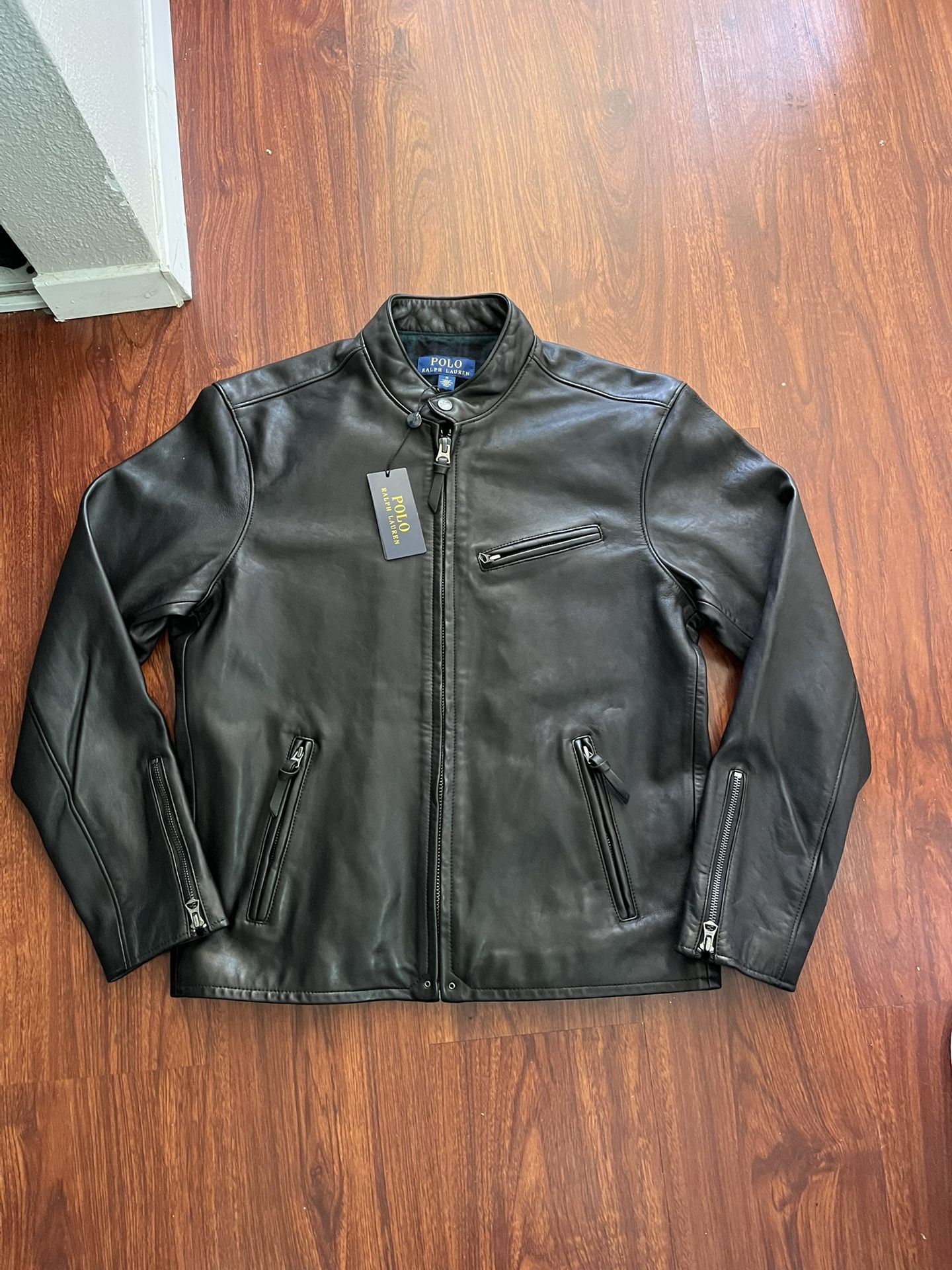 Leather Jacket Size Medium