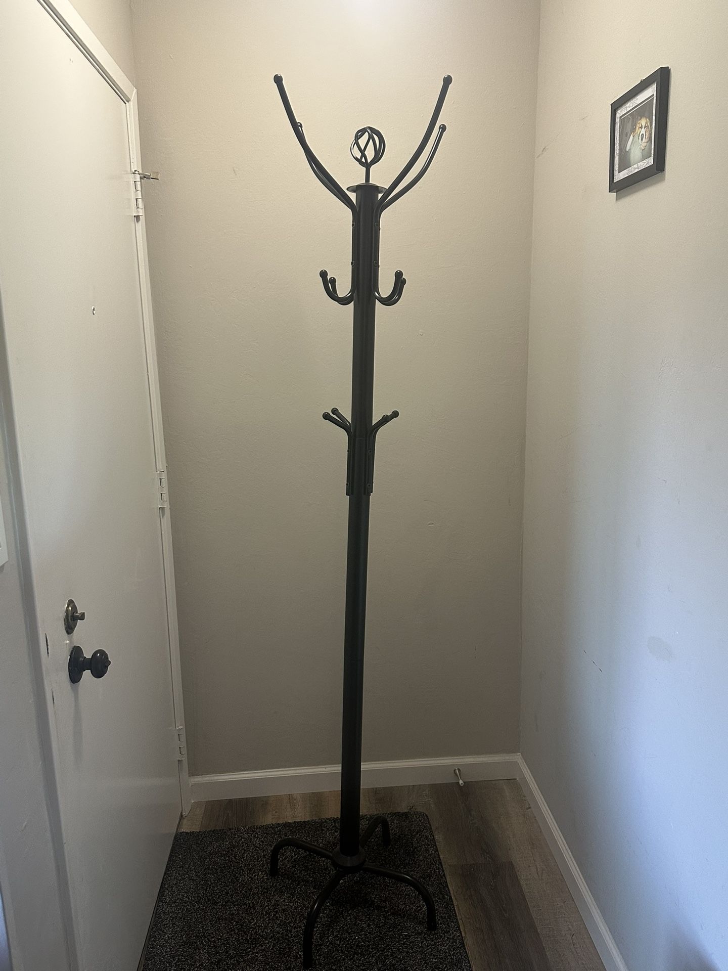 Black Coat Rack