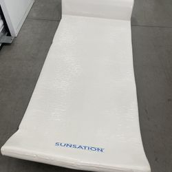 PAIR Sunsation Pool / Patio Chaise Loungers— BRAND NEW with Carry Cases