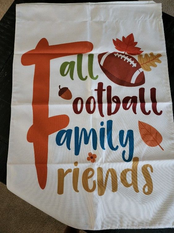 Fall Yard Decor Flag