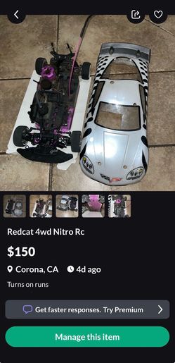 Redcat Nitro Lighting Street car 4WD