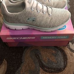 Skechers Memory Foam Walking Shoes 