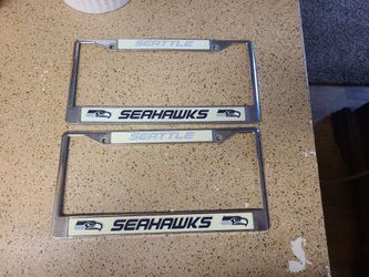 Seattle Seahawks License Plate Frames