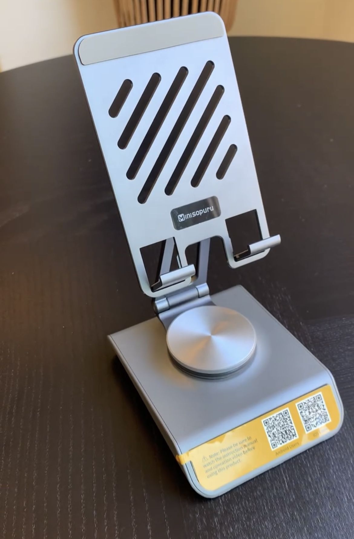 minisopuru Air Glide Phone Remote Control – Phone Scroller Remote with Phone Stand
