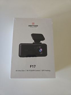 Brand New REDTIGER F17 4K Dash Cam – Factory Sealed!
