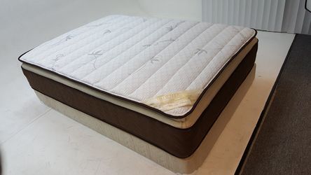 Serenity mattress and Boxspring pillowtop