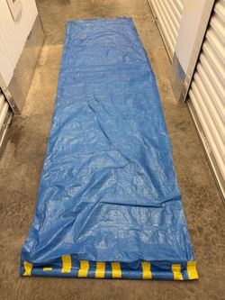 Universal tarpaulin awning