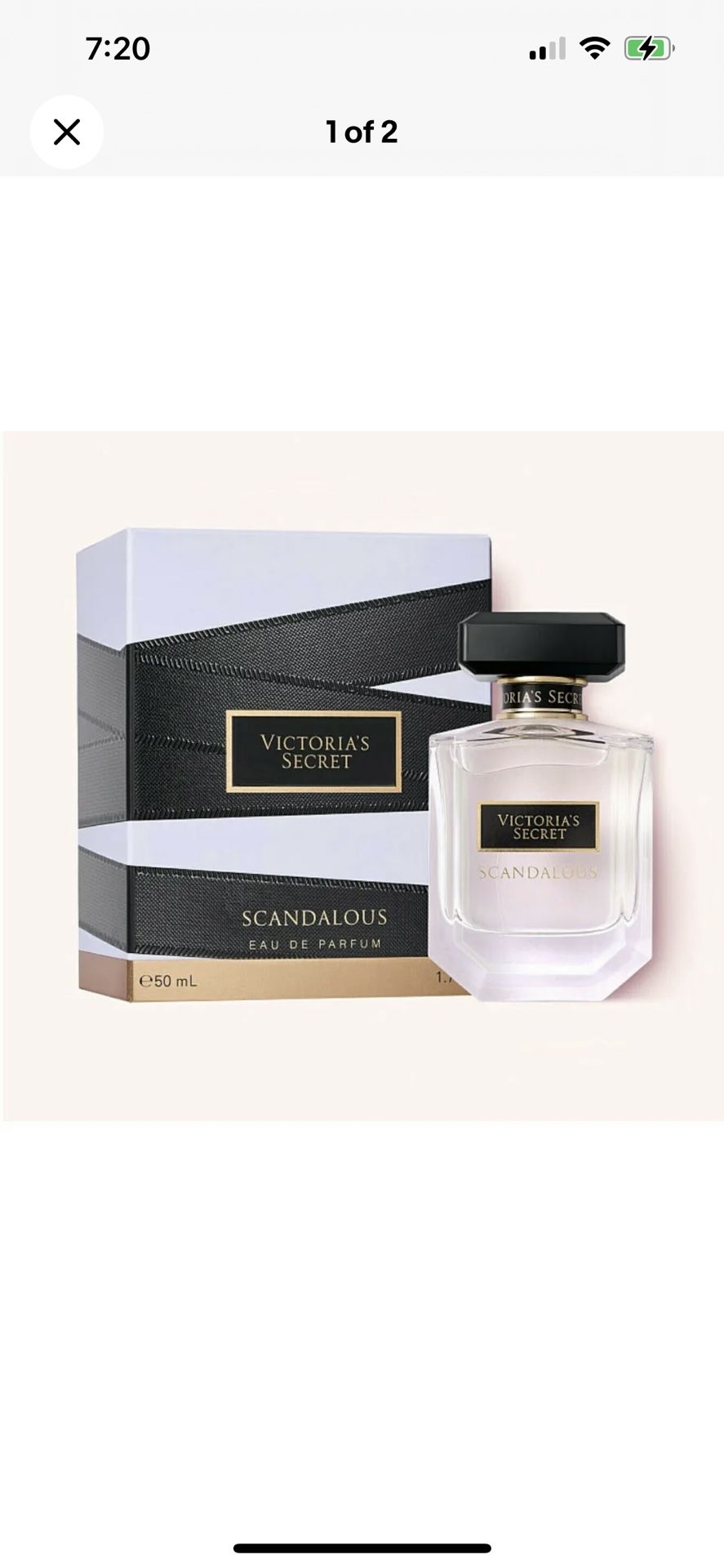 VICTORIAS SECRET SCANDALOUS PERFUME EDP EAU DE PARFUM 1.7 oz 50 ml New Sealed