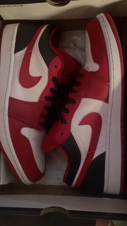Air Jordan 1 Low Red/White/Black