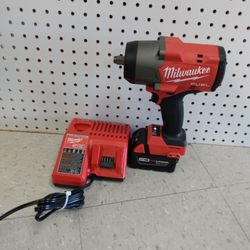 Milwaukee M18 Fuel High Torque Impct 1/2 1600 Lbs KIT Brand New Firm Price Non Negotiable (2967 20)