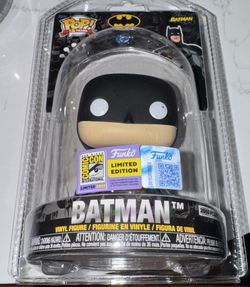 2025 SDCC Funko Pop Batman Clamshell Only Show Exclusive