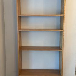 Wood Bookshelf