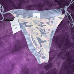 Ladies High Cut RVCA Bikini Bottom Nwt